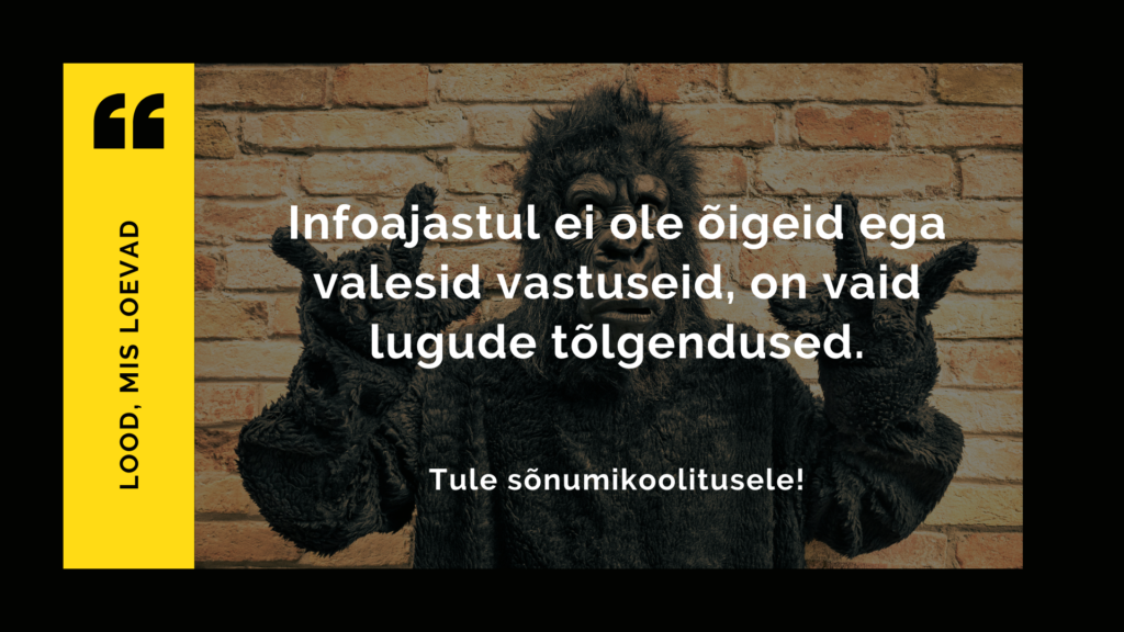 sõnumikoolitus juhtidele